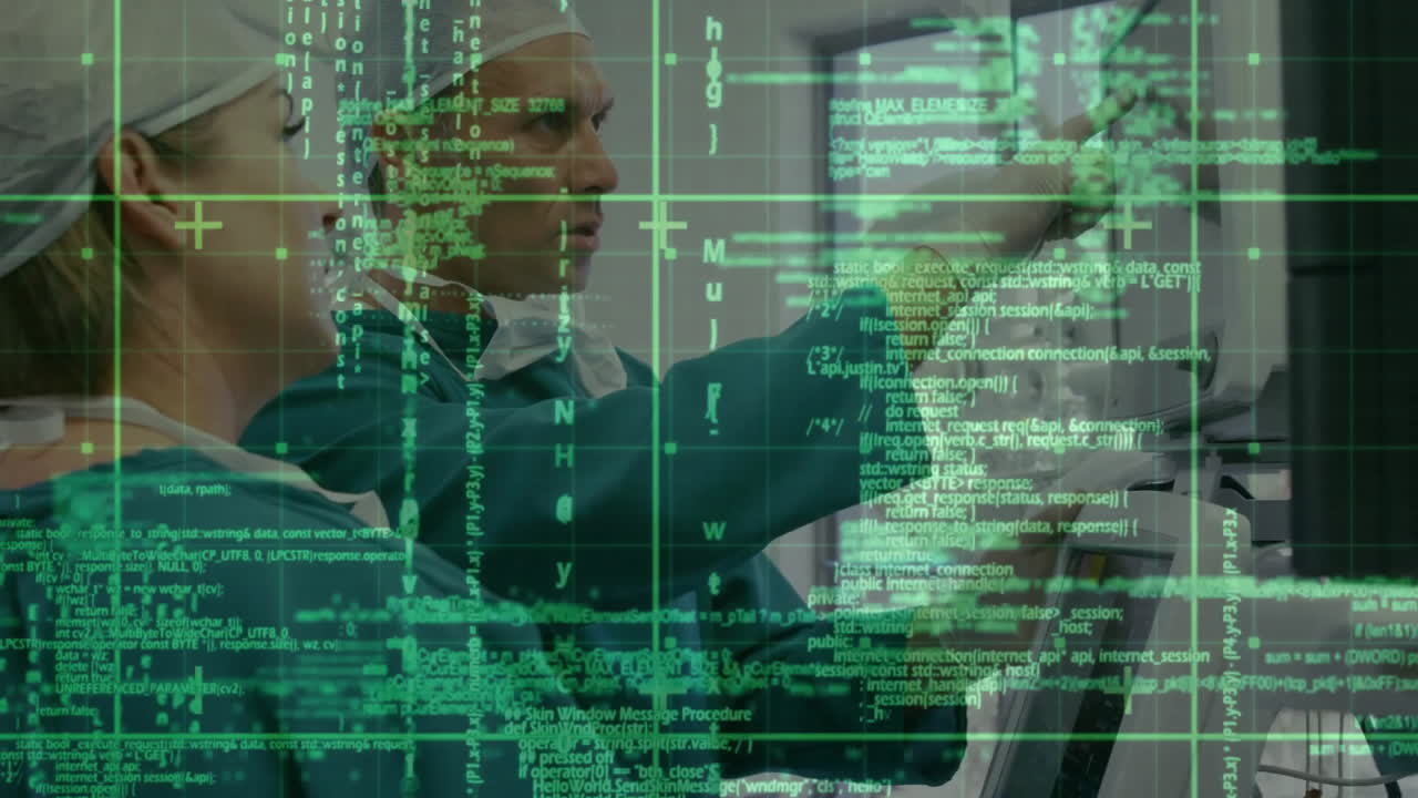 Animation of data processing over diverse surgeons