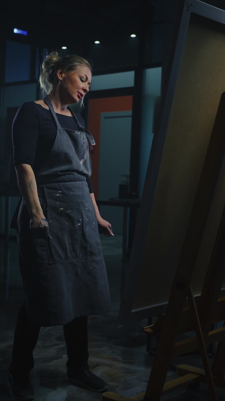 Artista in studio