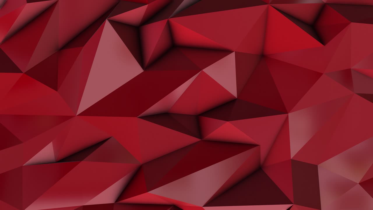 fondo de polí triángulo rojo abstracto bajo