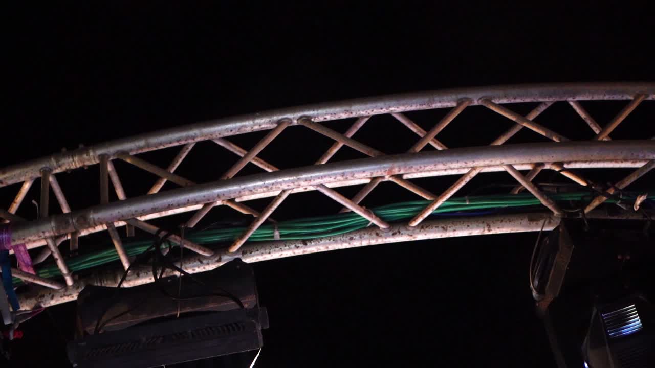 Steel foundations at a club