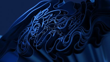 abstract blue geometric design