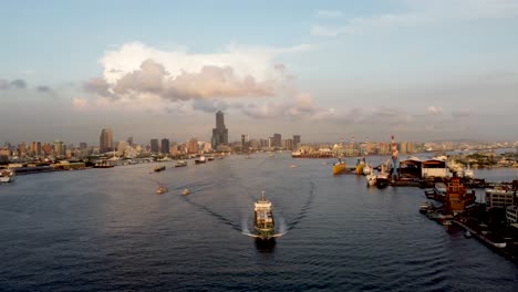 la vista aerea de kaohsiung
