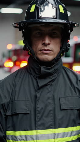 firefighter portrait