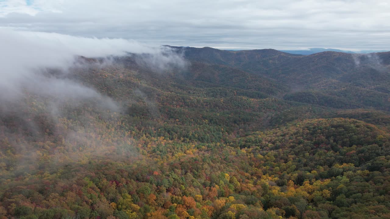 Aerial Drone Adventure Over Fort Mountain State Park, Georgia