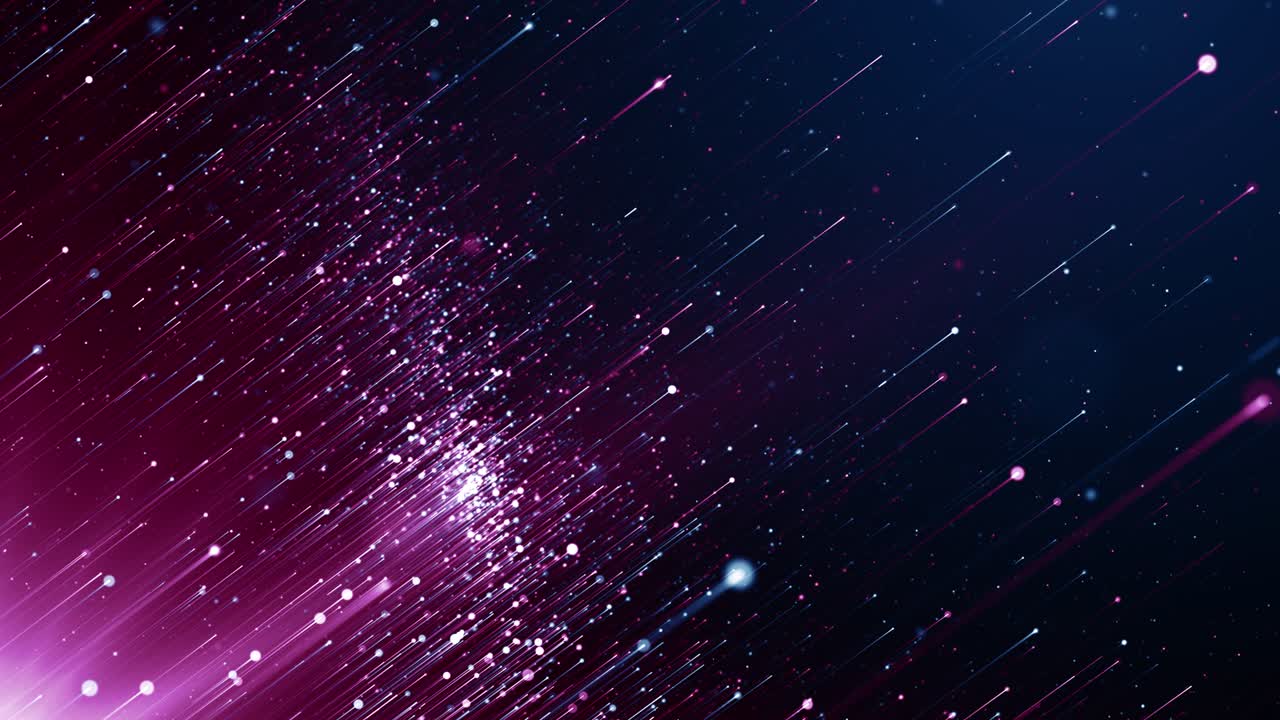 Particles dust abstract light bokeh motion titles cinematic background loop