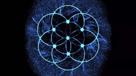 flower of life expanding neural network