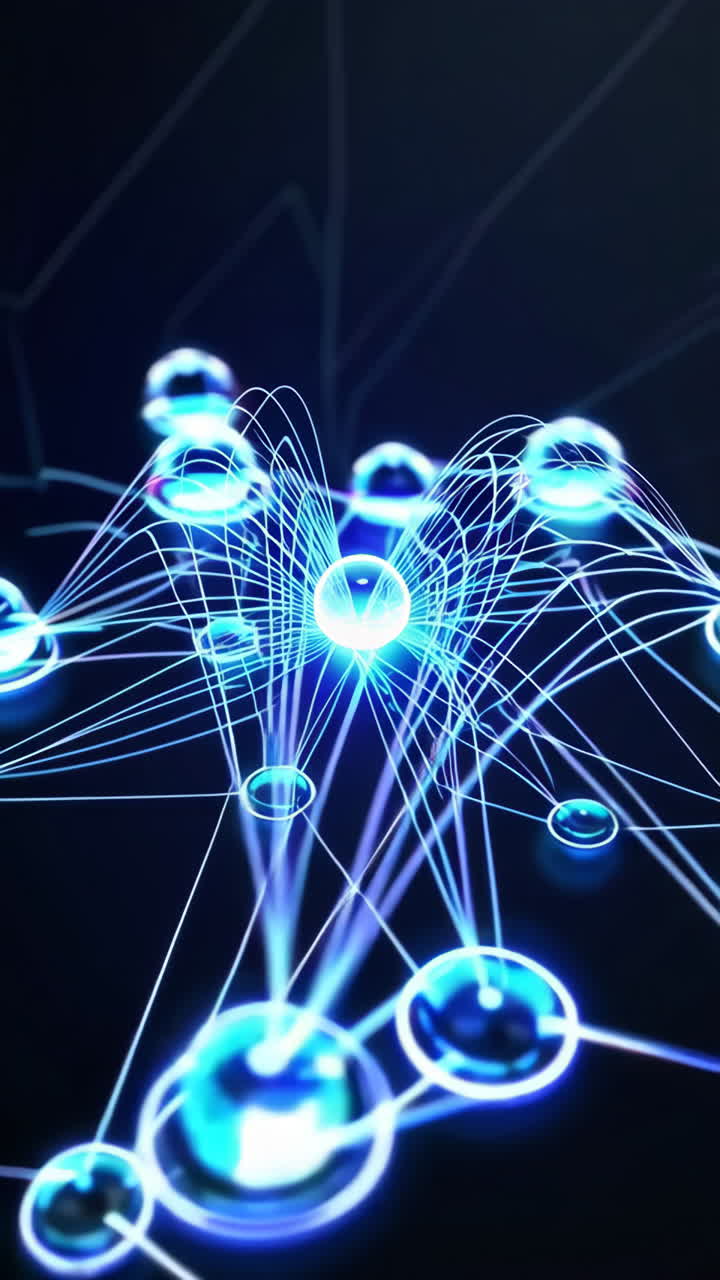 visualización de la red abstracta