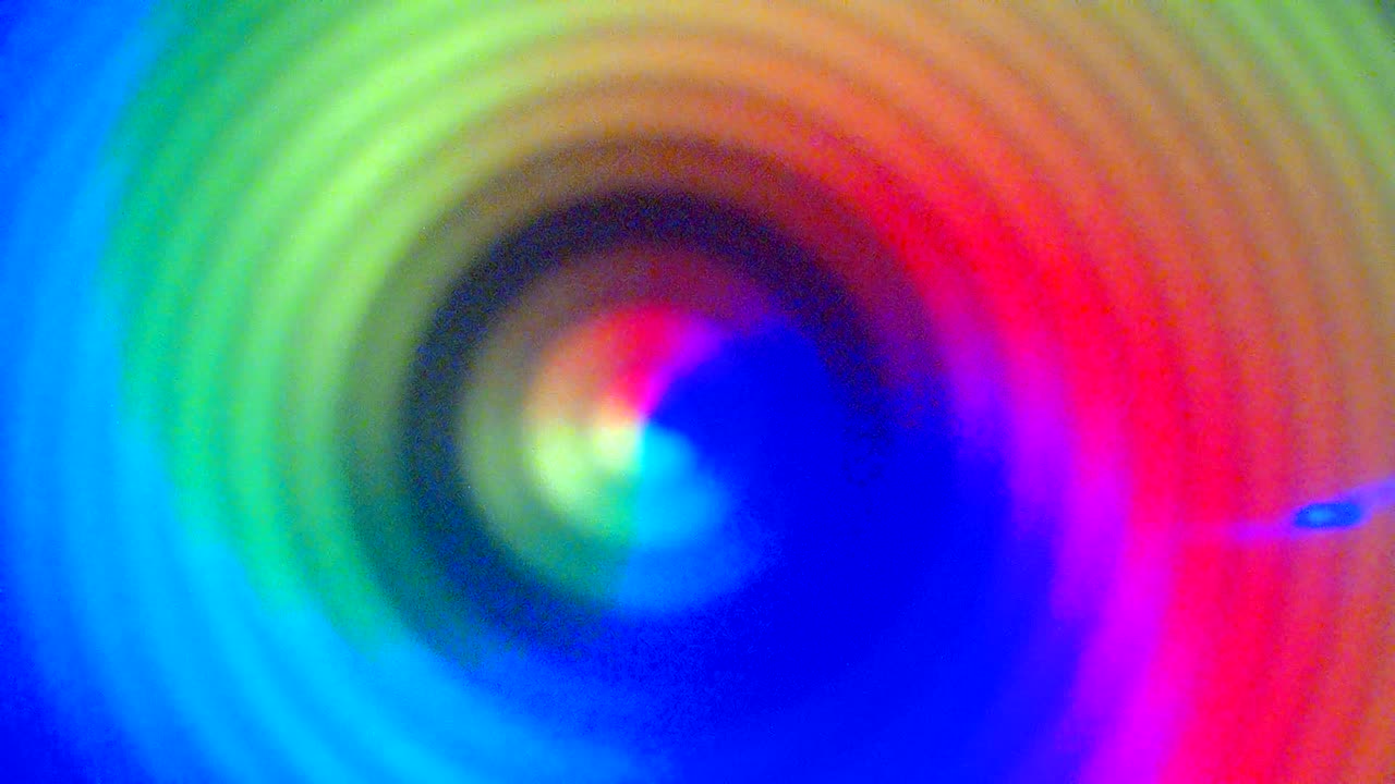 iluminación del arco iris