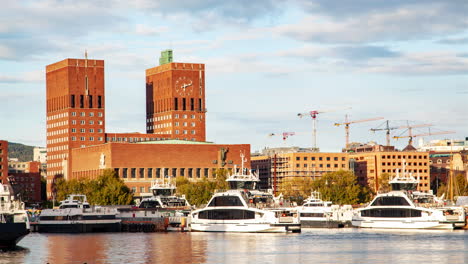 oslo municipality harbor timelapse