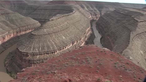 A-Pan-Across-A-River-Bend-In-The-Southwest