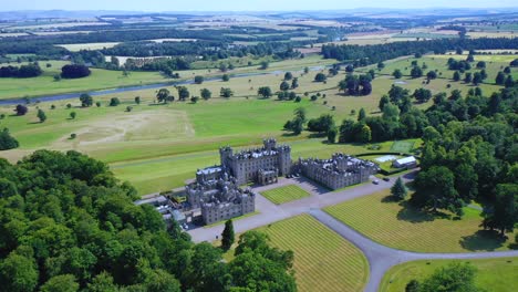 famous scottish castle in kelso