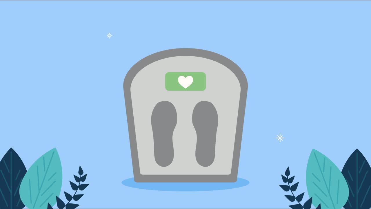 scale balance weight measure animation