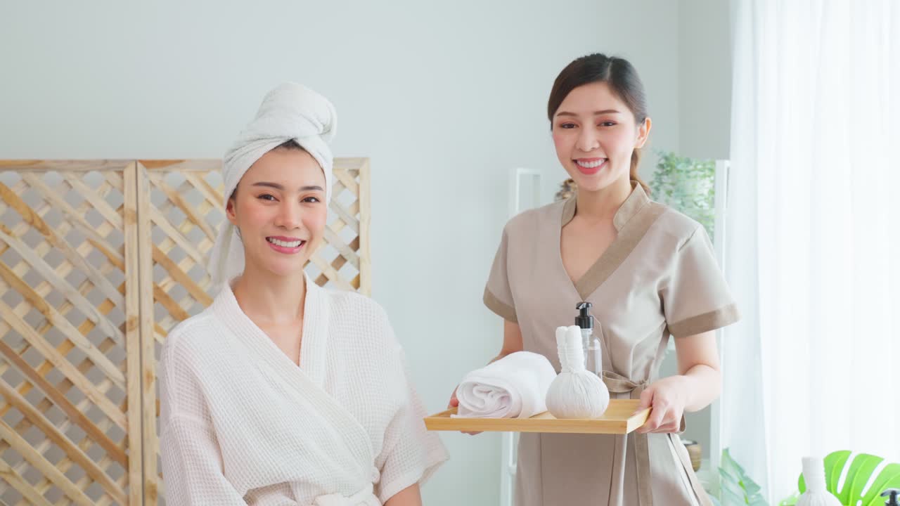 치료사와의 스파 세션