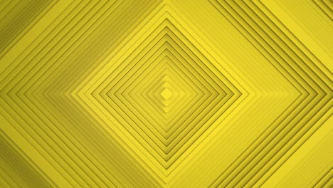 sequential movement of the yellow rombov rings. the concept of wave and motion. minimalistic 3d business background. a game of shadows. the pattern