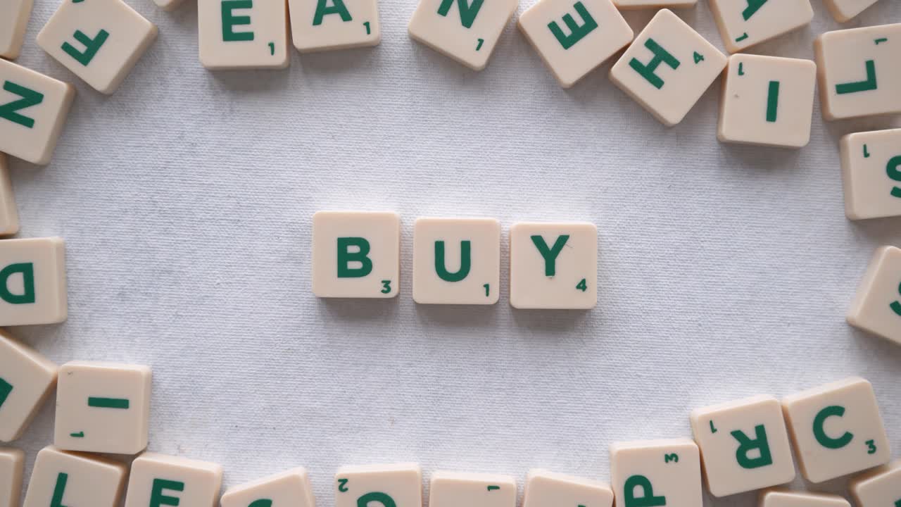 Creating the word &amp;quot;Buy&amp;quot; with green letters
