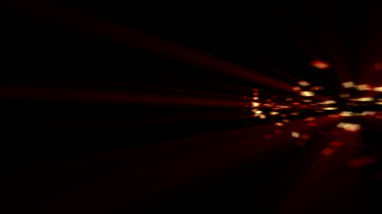 movimiento de rayos de chispa de partículas de luz 4k