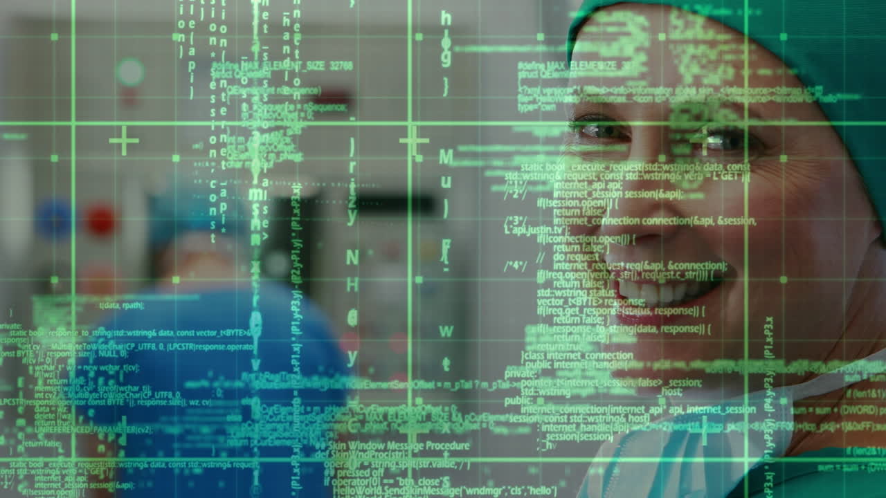 Animation of data processing over diverse male and female surgeons