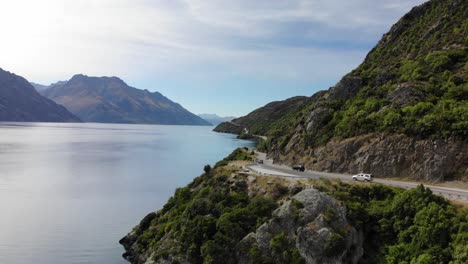 Aerial-overview-of-the-most-beautiful-winding-road-in-New-Zealand