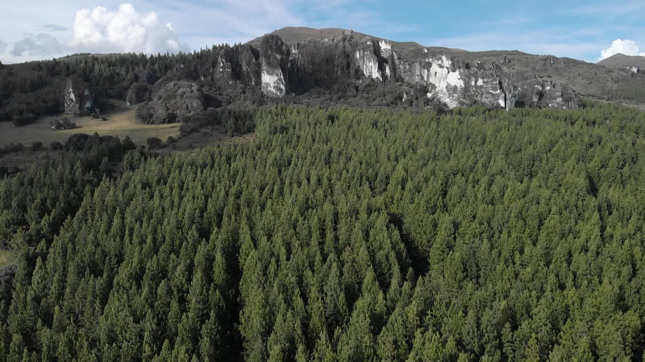природный ландшафт, расположенный в эквадоре, называется карачула, более известный как город скалы, где есть большое разнообразие видов птиц.
