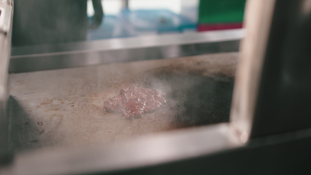 Cooking Burger Patties on a Griddle