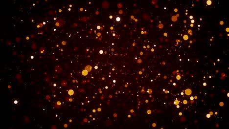 particles dust abstract light bokeh motion titles cinematic background loop