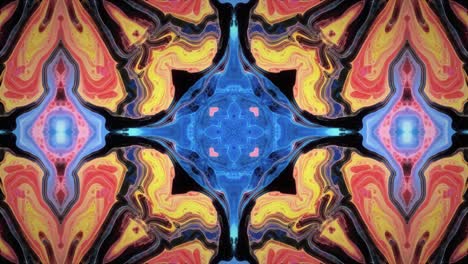 patrones de secuencia de caleidoscopio - textura de mosaico multicolor
