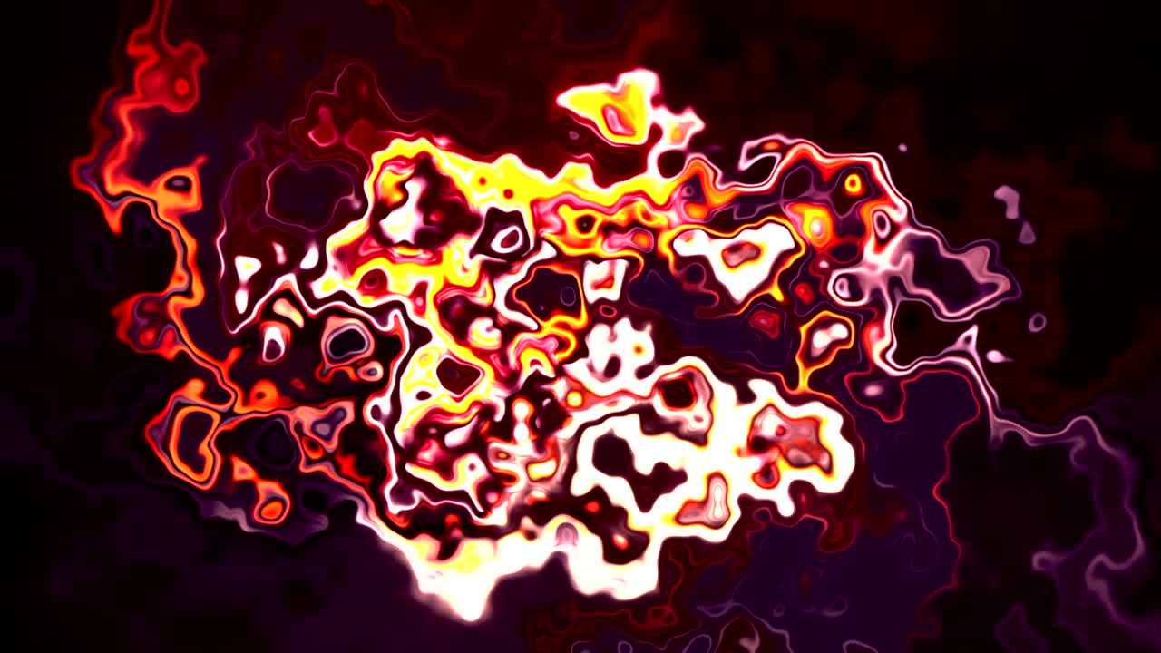 추상적인 화재 액체 흐름