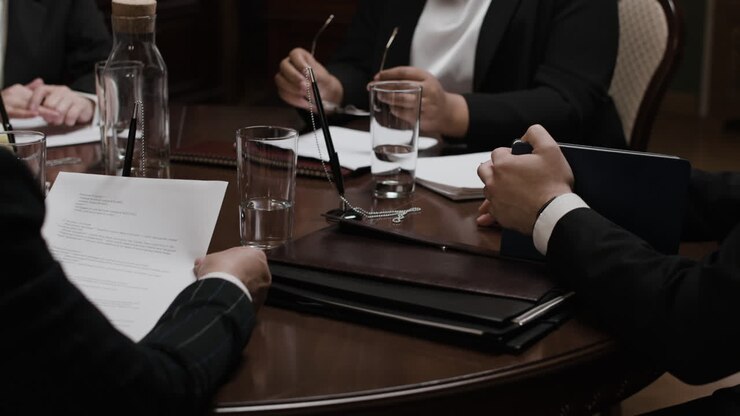 Business Woman in Meeting