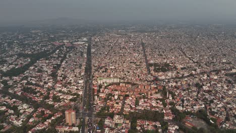 drone aerial shots revealing ozone concerns in cdmx