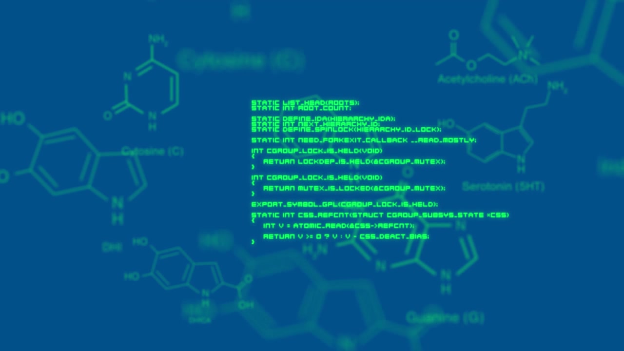 Molecular structures with interface codes