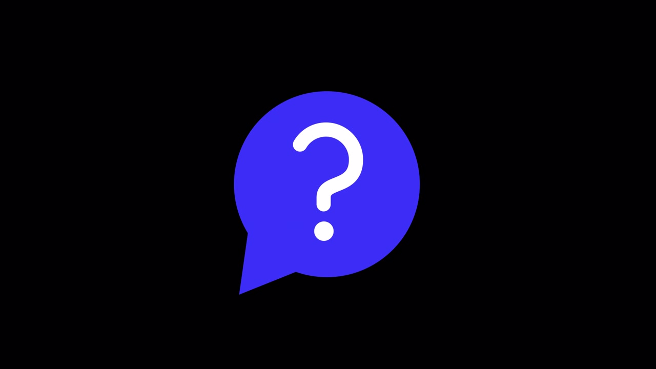 Chat Bubble Question Mark Icon