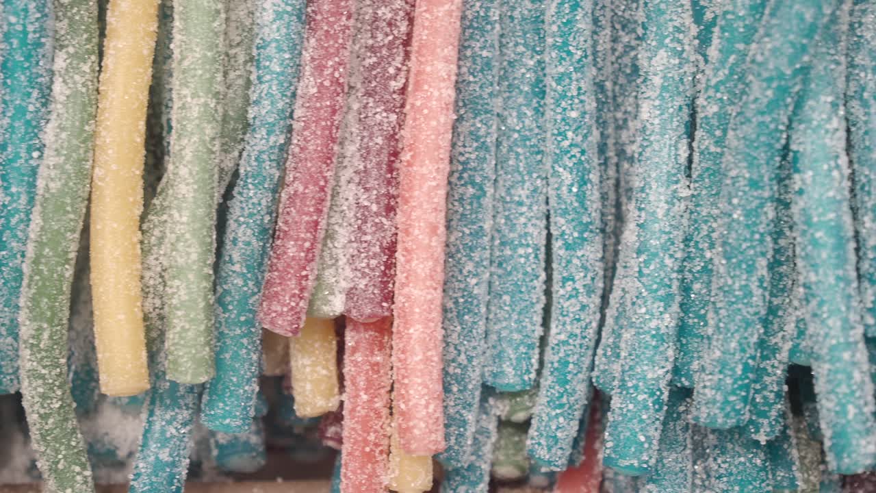 Colorful Sour Straws