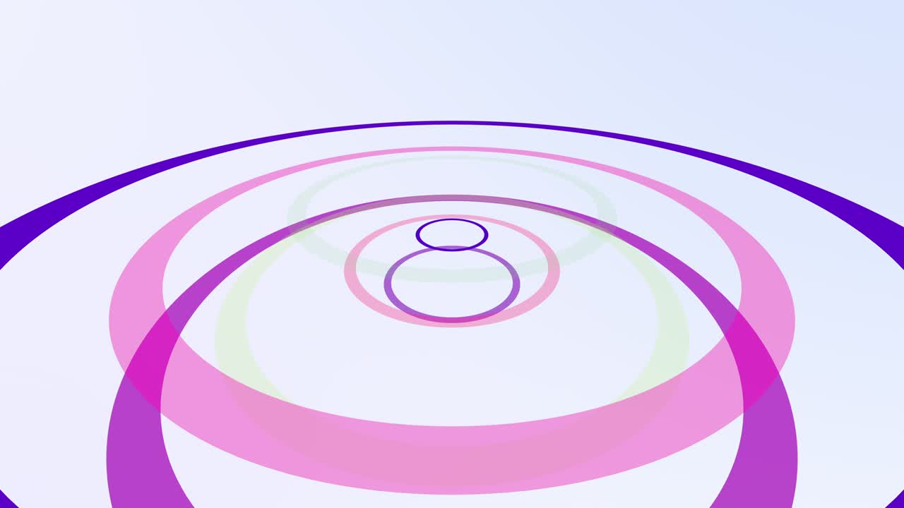 círculos de vértigo de color gradiente