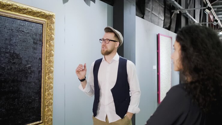 Visita alla galleria d'arte