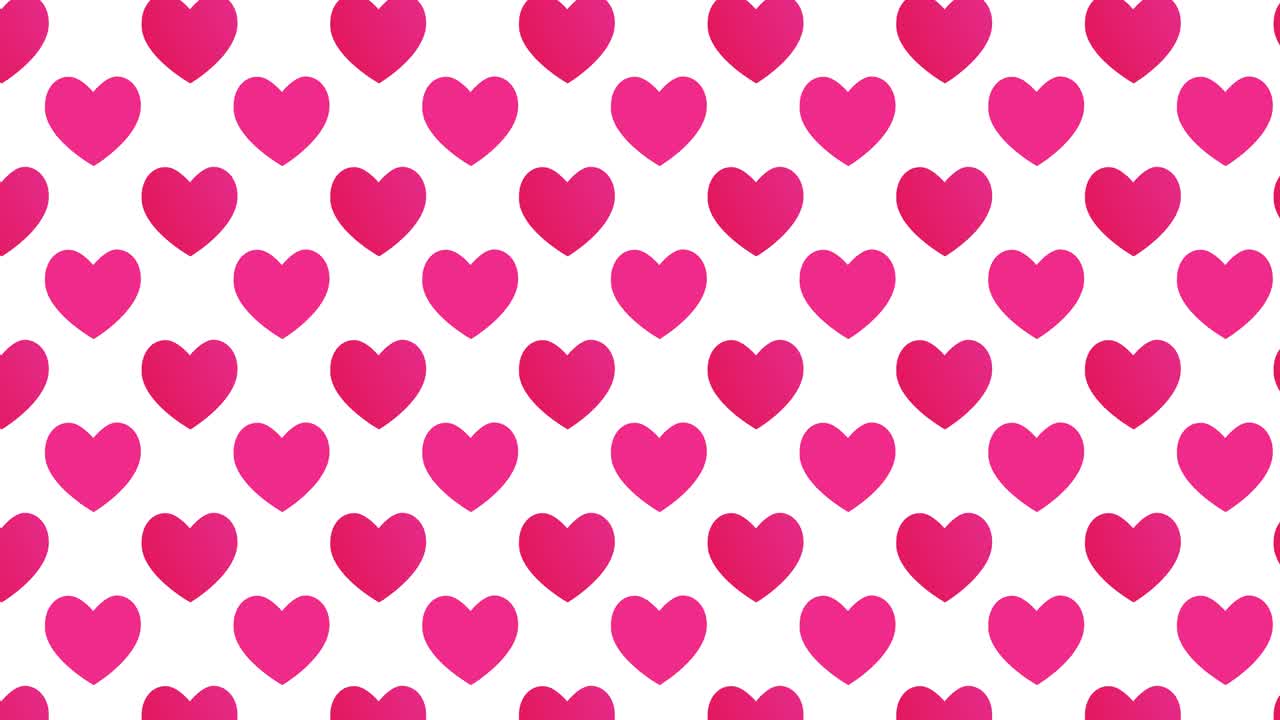 Animazione di sfondo con simbolo del cuore, grafica in movimento.