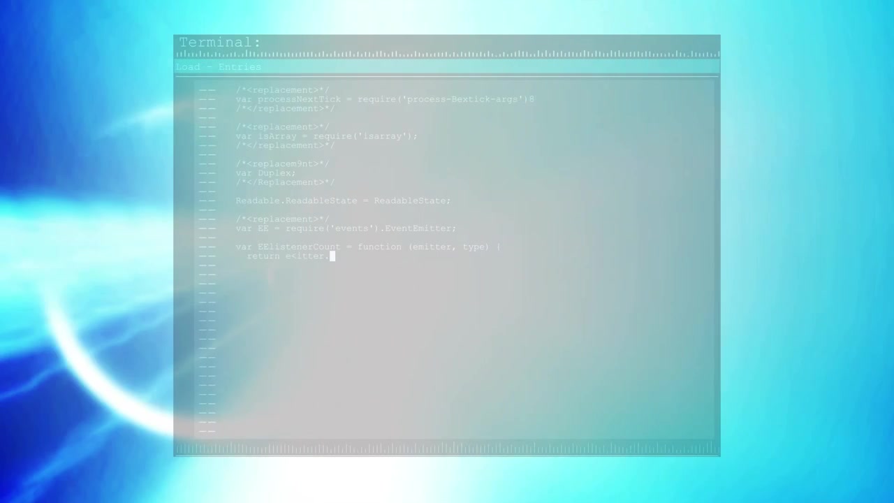 Animation of red lines moving fast in black space