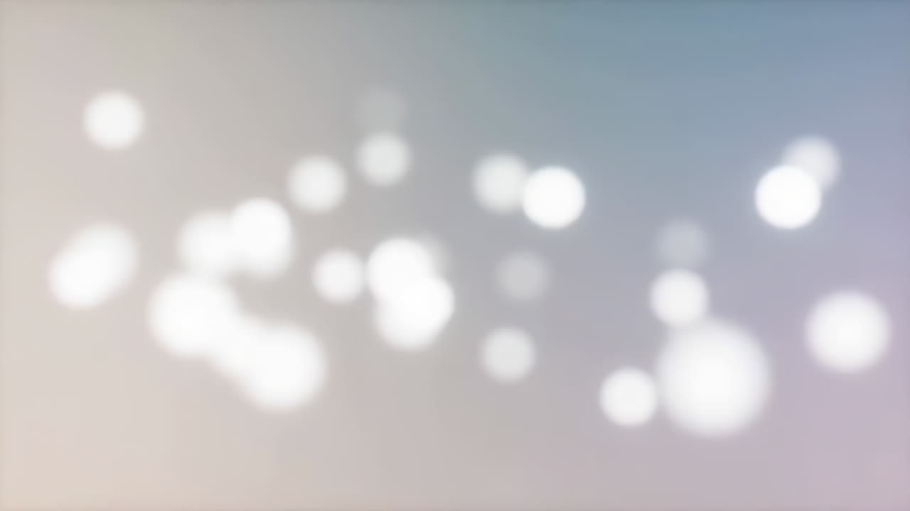 Abstract Bokeh Lights on a Soft Gradient Background