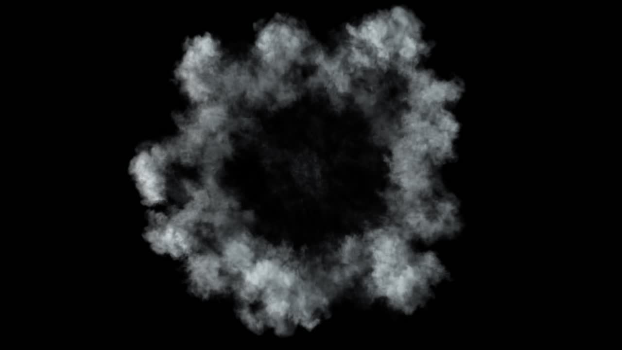 추상적인 잉크 폭발