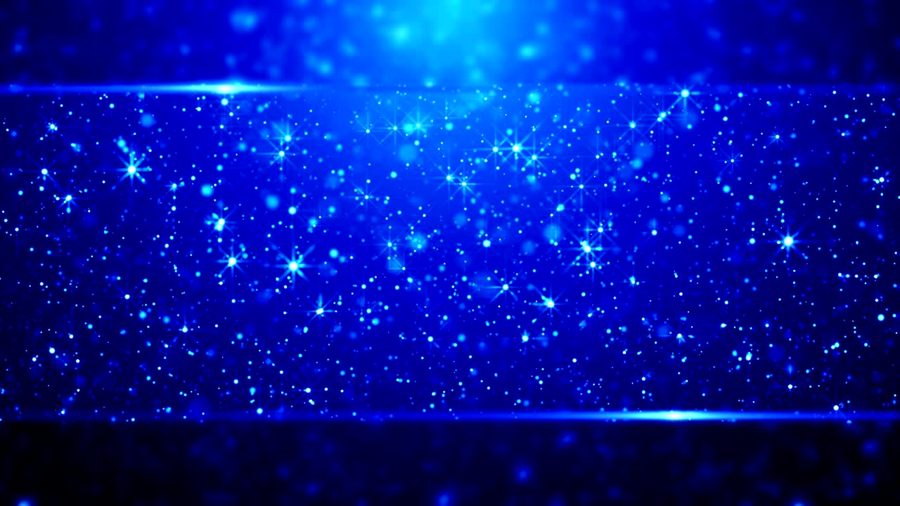 크리스마스 저녁 반이는 눈보라 프레임 배경 비디오