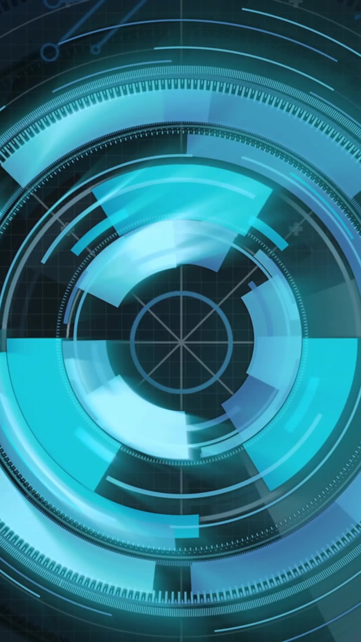 Animation of scope scanning, data processing over computer circuit board