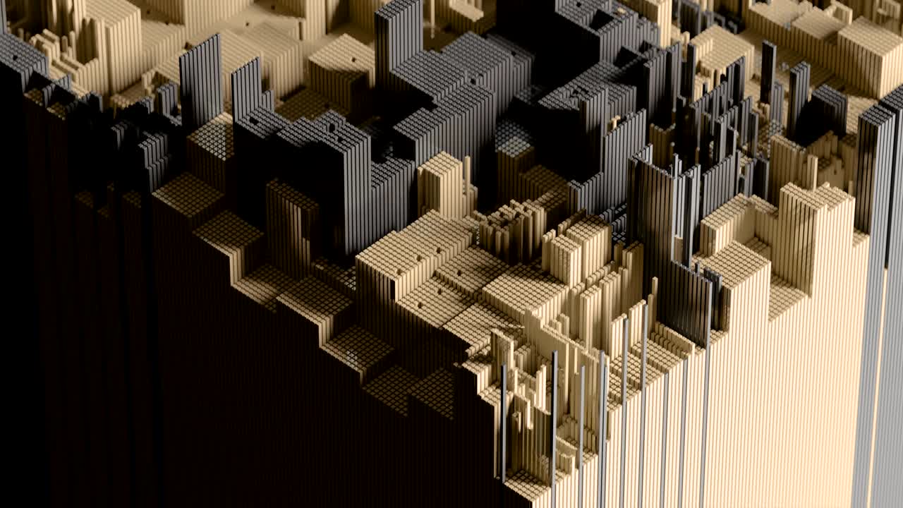 4K Abstract Technology Background.