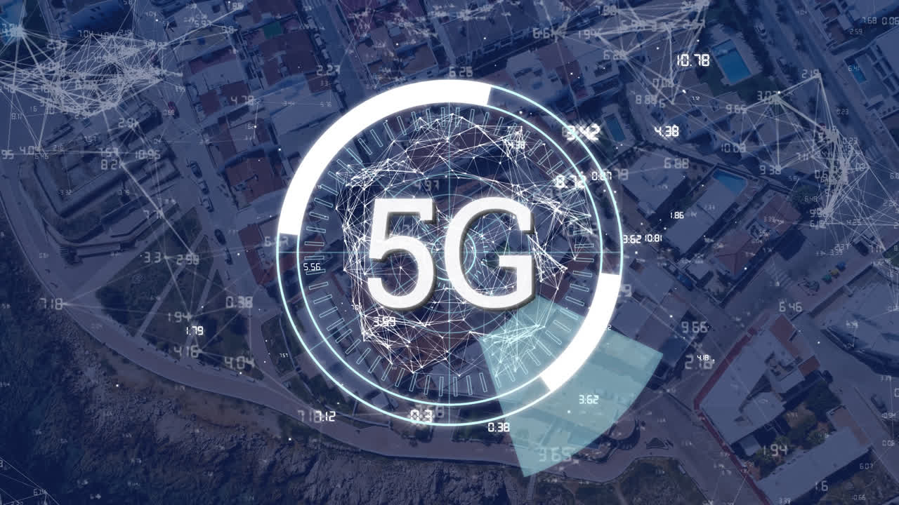 5g mostrado en un círculo