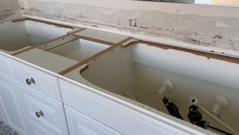 bathroom renovation services, professional countertop removal. home improvement