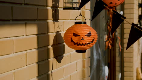 decoración de halloween al aire libre