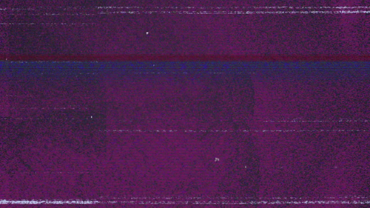Television static effect against textured purple background