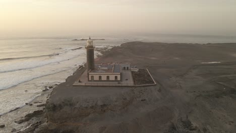 Marvel-at-the-sight-of-an-oceanic-lighthouse-standing-boldly-on-a-rugged-cliff—a-captivating-coastal-scene-that-embodies-strength,-resilience,-and-the-enduring-power-of-nature's-beauty