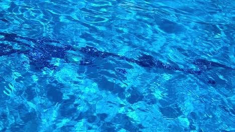 water surface of a swimming pool