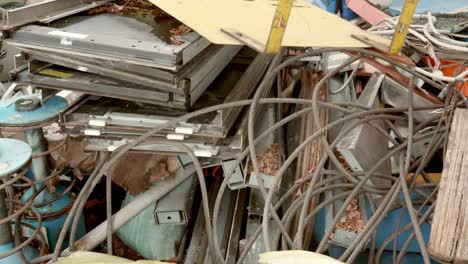 division of electrical wires and cables and passenger lift equipment that were removed from the building for a new change