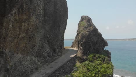 at the arc of nakanmuan in batanes