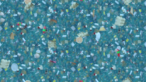 recycling ecology sea waste loop tile background sinking